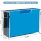 thumbnail image 2 of Organizador de archivos acrílico transparente con asas, estilo contemporáneo, color claro, 2 of 4