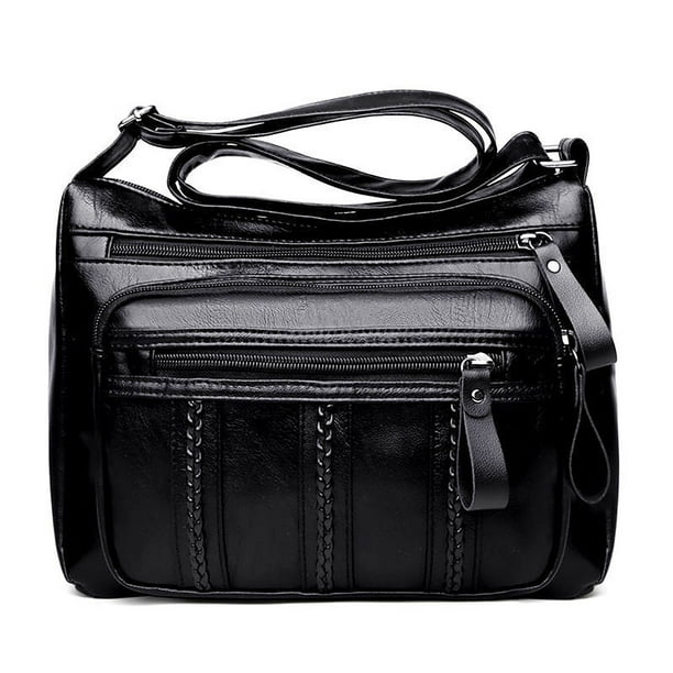 FORJOE Crossbody Bags For Women Pocketbooks Soft PU Leather Purses and