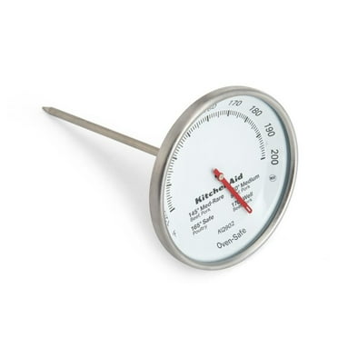 KitchenAid Leave-in Meat Analog Thermometer with Easy to Read 3-inch Dial
