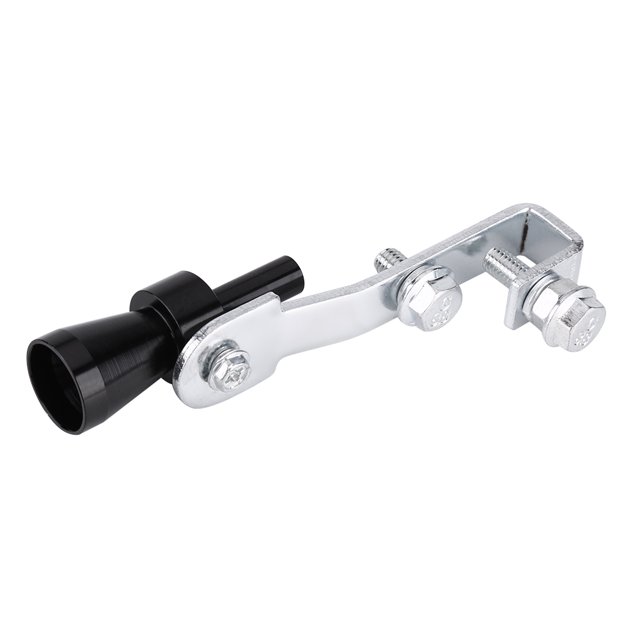 Eatbuy Turbo Sound Simulator Whistle - Coche Turbo Sound Silbato de escape Silenciador Simulador de válvula de descarga automática(S-Negro)