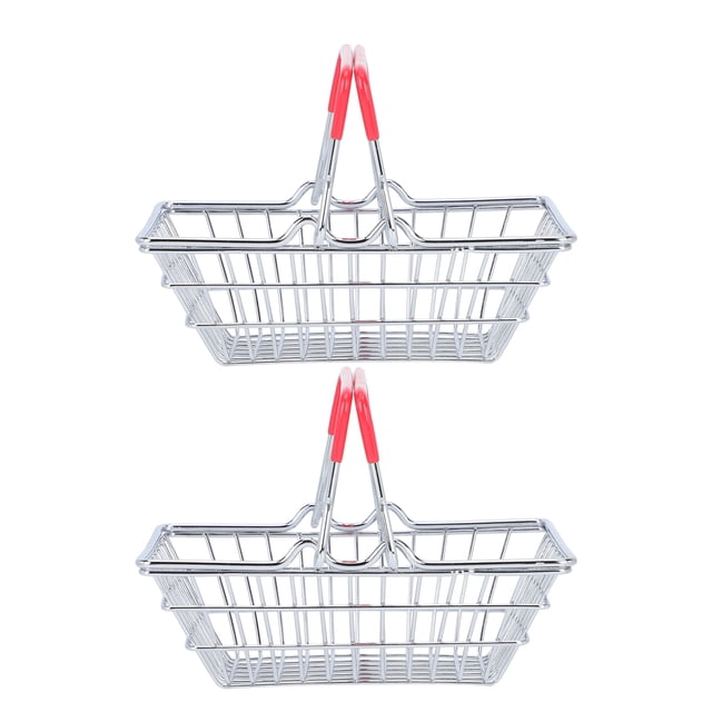 Shisuyan 2 Pcs Paniers à Frire en Acier Inoxydable pour Restaurant Mini Paniers à Frites