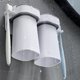 thumbnail image 4 of Soporte para cepillos de dientes montado en la pared - Soporte para cepillos de dientes montado en la pared con diseño de taza magnética que ahorra espacio - Organizador de accesorios de baño gris JAMW Sencillez, 4 of 5
