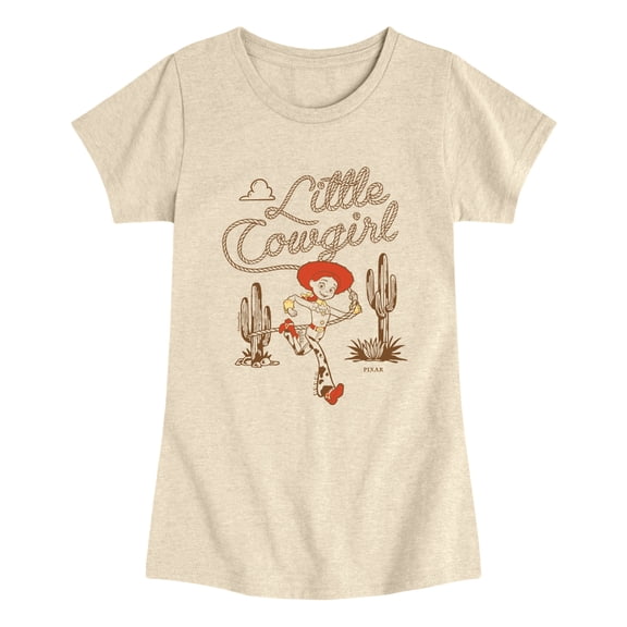 Toy Story - Western Little Cowgirl Jessie - Youth Girls Fitted Short Sleeve T-Shirt