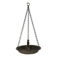thumbnail image 3 of Cast Iron Love Bird On Branch Sunflower Basin Hanging Garden Bird Bath Feeder, 3 of 9