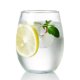 thumbnail image 2 of Juego de 4 copas de vino sin tallo, transparentes, para bebidas de verano, juego de copas de vino, regalo ideal, cristalería irrompible, juego de vasos de fiesta, apto para lavavajillas Vhermosa Fuentes, 2 of 5