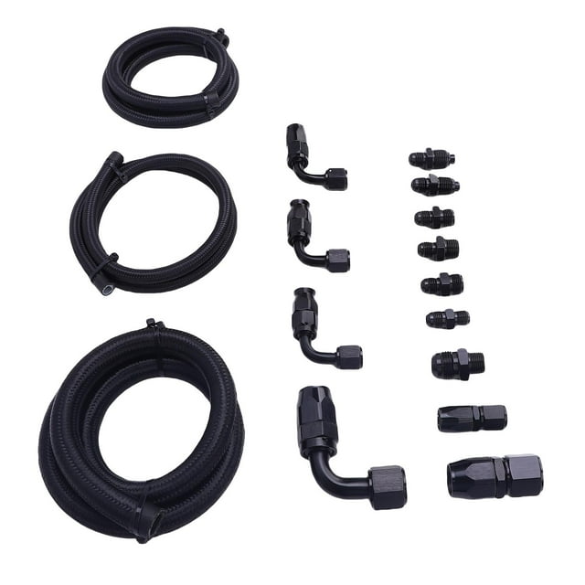 Kit de Lignes de Direction Assistée, Tuyau de Direction Assistée Ajustement Précis Étanchéité Universelle pour Système d'Injection de Carburant