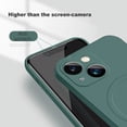 thumbnail image 4 of Liquid Silicone Case For iPhone 15 14 13 12 11 Pro Max Mini Plus X Xs XR Max Phone Magnetic Wireless Charging For Magsafe Cover, 4 of 4
