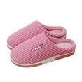 thumbnail image 2 of Teissuly Slippers Fall And Winter Warm Home Indoor Men And Women Couples Cotton Slippers Thick Non-Slip Plush Thick-Soled Cotton Slippers Teissuly WER202312144288, 2 of 7