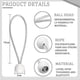 thumbnail image 2 of 50 Pack Long Buckle Bungee Cords For Marquees, Tents, Banners And Tarps, 2 of 4