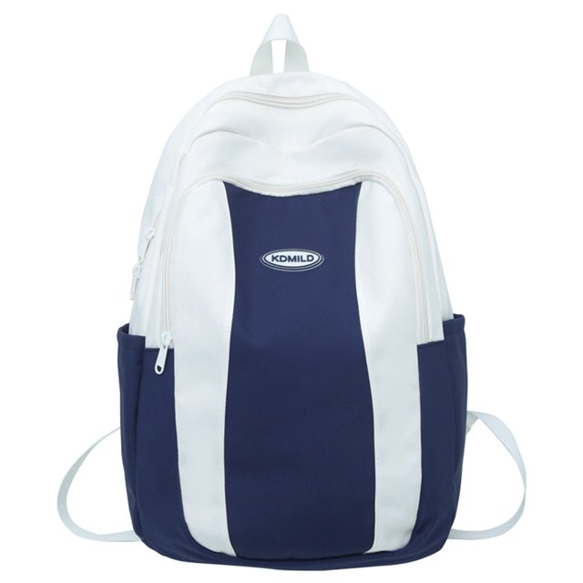 Mochila escolar para ordenador portátil para mujer, bolsa de libros para estudiantes, mochilas universitarias de nailon a la moda para mujer Fivean unisex