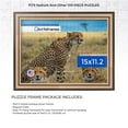 thumbnail image 2 of ArtToFrames 15x11.2 Inch - 28.5x38 CM Silver Puzzle Frame for 100 piece Puzzles.1.38 Inch Custom Wood Puzzle Frames, Anique Silver - Comes with Regular Glass, 2 of 6