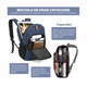 thumbnail image 3 of Mochila Para Laptop 15.6 Pulgadas Impermeable Antirrobo Viaje A Portátil Expandible Urbana Grande 35 Belug Azul, 3 of 5