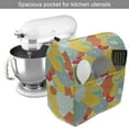 thumbnail image 2 of Colorful Stand Mixer Cover, Spring Nature Inspired Art with Poppies and Striped Petals Vintage Revival, Kitchen Appliance Organizer Bag Cover with Pockets, 5 Quarts, Multicolor, by Ambesonne, 2 of 4
