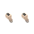 thumbnail image 4 of Bearachild 1 pieza de auricular inalámbrico compatible con Bluetooth 5,3, con pilas, recargable, pantalla de potencia, auricular, Color de piel Color de piel 2Conjunto, 4 of 6