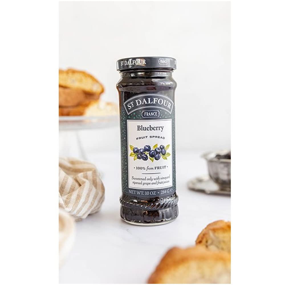 St. Dalfour Wild Blueberry Conserves, 10 Ounce (Pack of 6)