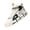 Beige, variant on Men's Fashion Sneakers High Top Skate Shoes Versatile Street Sport Shoes with Adjustable Strap, Lightweight 𝖫a𝖼e Up Running Shoes Cushion Thick Sole Shoes