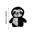 thumbnail image 3 of Plush Stuffed Animals Sloth Stuffed Animal Cute Stuffed Animals Stuffed Animals for Student Animal Toys Soft Split Black and White 1 Pack, 3 of 6