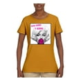thumbnail image 2 of Marilyn Monroe Being Normal is Boring | Womens Famous People Graphic T-Shirt, Gold, Small, 2 of 4