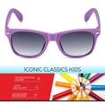 thumbnail image 2 of Lentes de Sol Retro Rewind para Niños con Protección UV400 y Montura Goma, Edad 3-12, 2 of 6