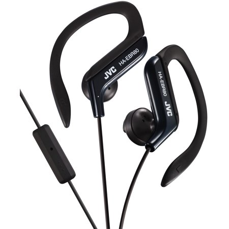 UPC: 0046838064258 | JVC HAEBR80B Clip Style Sports Headphones (Black)