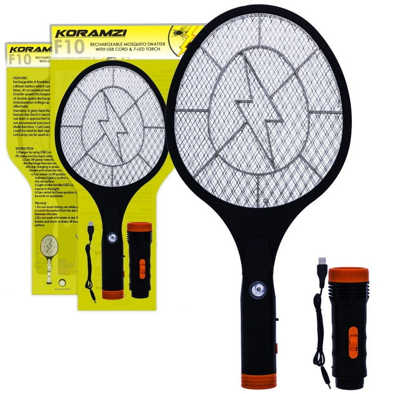Rechargeable sale mosquito swatter