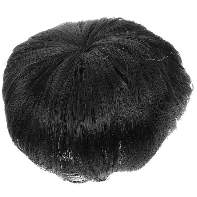 Here's a refined and professional product description based on your input:\n\n \n\n**Men's Short Hair Bald Wig – Lightweight Hairpiece for Men with