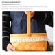 thumbnail image 2 of GOOHOCHY Cesta de frutas de escritorio con diseño de encaje, cesta de picnic, contenedor de refrigerios para el hogar, accesorio de almacenamiento, 2 of 7