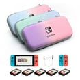 thumbnail image 2 of Nintendo Switch Hard Carrying Case - Portable Travel Storage Bag for Console & Games - Stylish Gradient Color Design, 2 of 20