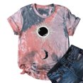 thumbnail image 4 of Pntutb camiseta de mujer camisetas divertidas lindas de manga corta camiseta Tie-Dye camiseta tops blusa regalo para mujer Pntutb Pntutb-1021, 4 of 6