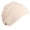 Beige, variant on Unisex Cotton Sleep Cap Cancer Beanie Muslim Turban Hair Loss Chemo Hat Pleated