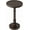 Dark Brown, variant on YANGLI Traditional Rustic Pedestal Table, Round Tray Top End Table with Farmhouse Distressed Finish for Small Spaces, Dark Brown