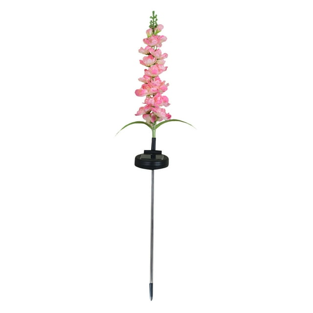 Solar Flowers Lights Outdoor Garden Waterproof Solar Lights Violet Flower Lights Led Outdoor Garden Decorative Lights Hyacinth Flower Lights Garden Lights