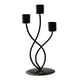 thumbnail image 1 of Candelabro para velas de pilar BLESIY retro Negro 3 cabezas, 1 of 5