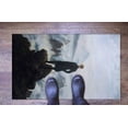 thumbnail image 6 of Black Rug, Famous Rug, Large Rug, Home Decor Rugs, Non Slip Rugs, Indoor Rug, Wanderer Above the Sea of Fog Rugs, Wedding Rug, Man Cave Rug, 3.9'x5.9' - 120x180 cm, 6 of 8