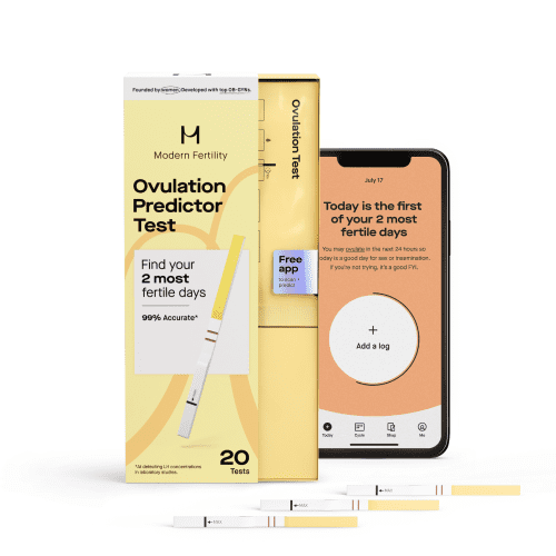 Modern Fertility Ovulation Test, Predict Ovulation at Home, 20 Strips