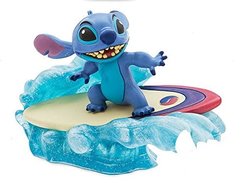 Disney Lilo And Stitch 4' Surfer Stitch Mini Pvc Figure Figurine Cake Topper Collectible Toy