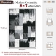 thumbnail image 2 of Bleum Cade 5x7 Abstract Area Rugs for Living Room, Modern Geometric Rug Non Slip, Patchwork Washable Soft Bedroom Rug Stain Resistant, Indoor Rugs Low Pile Carpet, 2 of 9