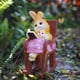 thumbnail image 5 of Escultura de conejos, artesanía de resina bonita, figura de Animal, estatua de para padres e hijos, para estantería, oficina, sala de estar, Sunnimix Estatua de conejito, 5 of 8