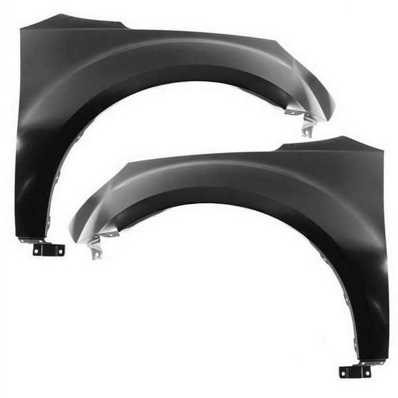 CAPA For 10-17 Chevy Equinox Front Fender Quarter Panel Primed Left Right PAIR