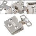 thumbnail image 2 of Bgsha Glass Door Hinge Cupboard Display Cabinet Gate Clamp Furniture Hardware, 2 of 10