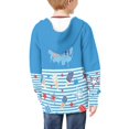 thumbnail image 4 of chaqlin Teen Girl Dragon Hoodies Trendy Y2K Zip Up Hoodie Flower Long Sleeve Sweatshirts Kids Hooded Jackets Winter Sweaters with Pocket Size 6-7, 4 of 7