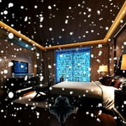 Pumpkin Shape LED Snowfall Light RF Remote Control Snowfall Projector Light Snowing Light LED Landscape Christmas Stage Light