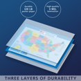 thumbnail image 4 of USA Map for Kids - Laminated - United States Wall Chart Map (18 x 24), 4 of 9