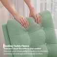 thumbnail image 4 of Twister.CK Modern Rocking Accent Chair, Upholstered Rocker Glider with Side Pocket, for Living Room, Bedroom, Nursing Room, Green, 4 of 8