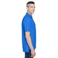 thumbnail image 3 of UltraClub Men's Cool & Dry Stain-Release Performance Polo 4XL ROYAL, 3 of 3