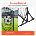 thumbnail image 4 of STAWAY 6x4FT Soccer Rebound Trainer - Durable Double-Sided Net, Easy Setup, Portable Design, Ideal for Skill Training & Soccer Lovers, 4 of 9