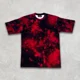 thumbnail image 2 of Camiseta de manga corta de algodón informal con grafiti y personalidad de moda gótica, diseño de hip-hop y2k de verano, camiseta de pareja de uso único, 2 of 5
