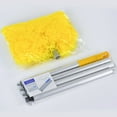 thumbnail image 4 of Washable Ceiling Fan Cleaner with Telescoping Extension Pole Duster for Cleaning Interior Roof Gap Dust  Yellow Splicing, 4 of 7