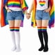 thumbnail image 1 of Calcetas Media Larga Mauya Orgullo LGBT Arcoiris 2 pares, 1 of 10