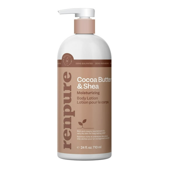 Renpure Cocoa Butter & Shea Moisturizing Body Lotion